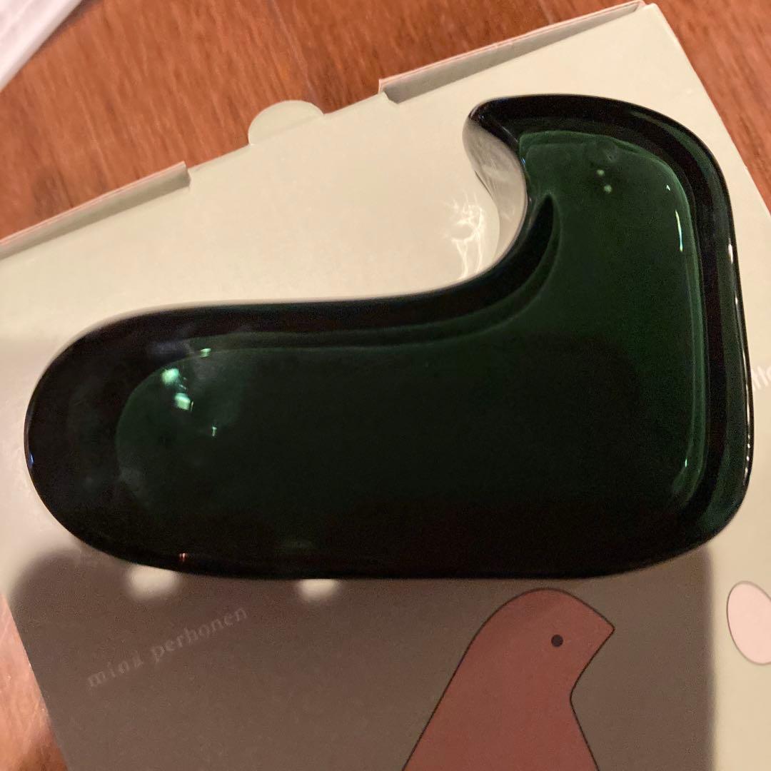 イッタラ×ミナペルホネン　ガラスバード　グレー