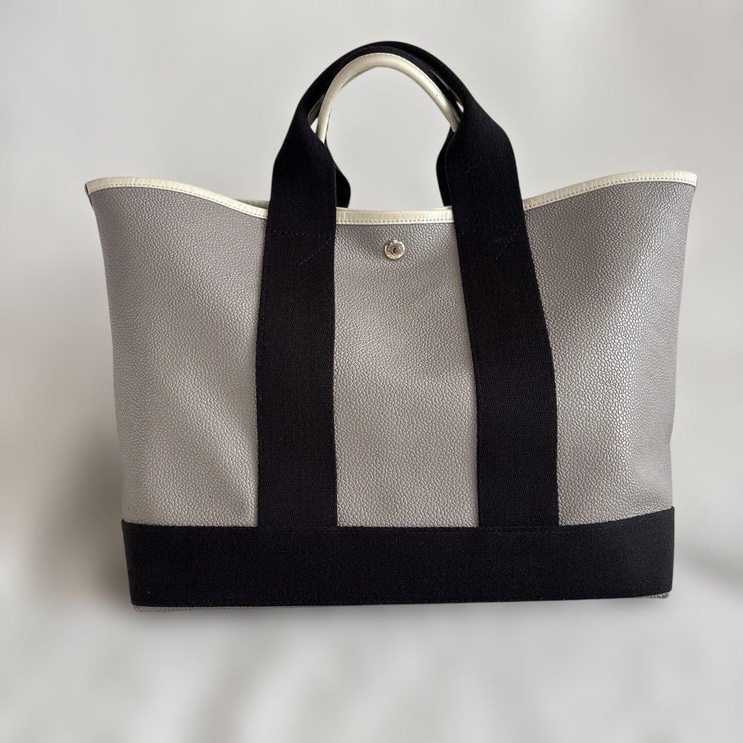 TOPKAPI トプカピ　スコッチ　グレイン　ネオレザー　トートバッグ