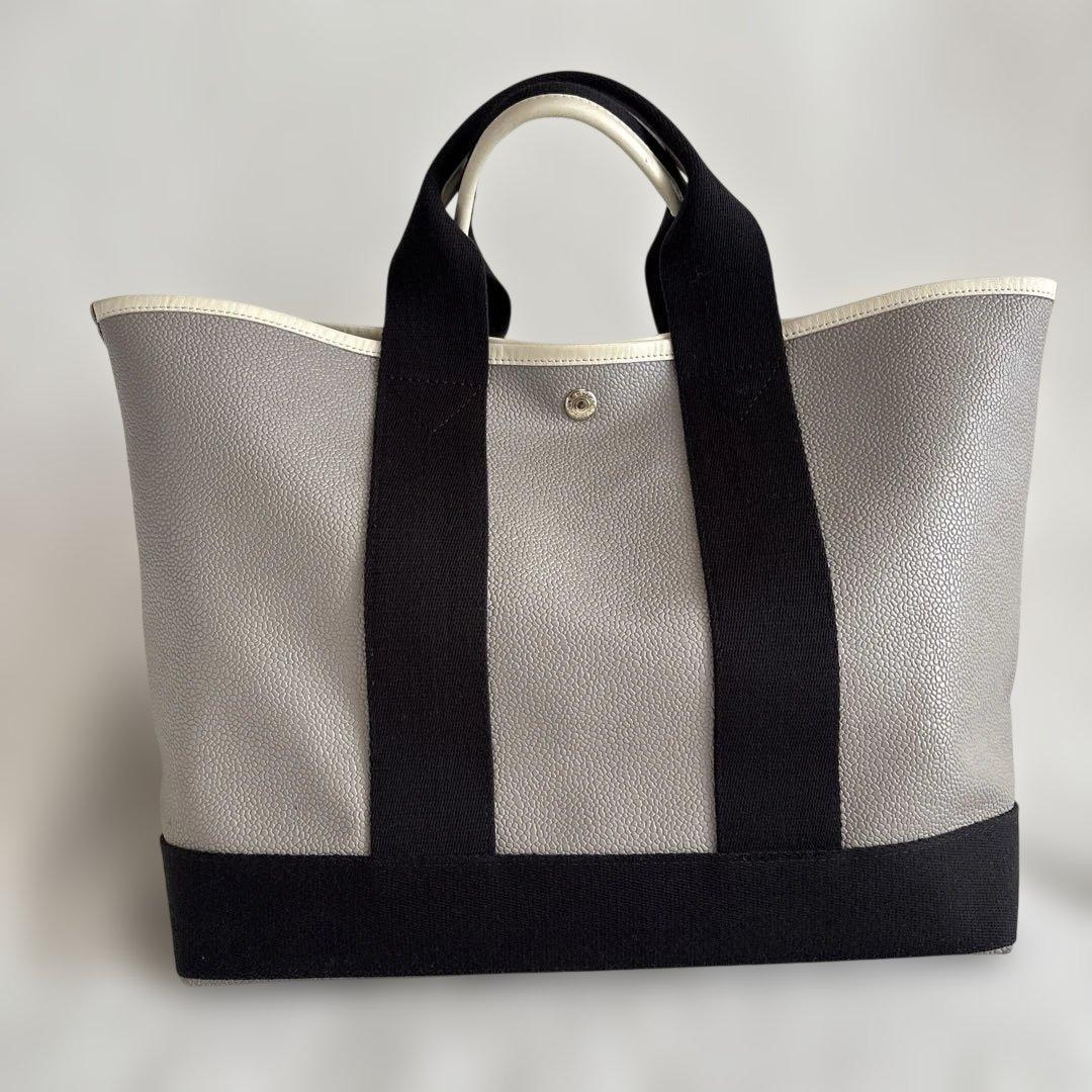 TOPKAPI トプカピ　スコッチ　グレイン　ネオレザー　トートバッグ