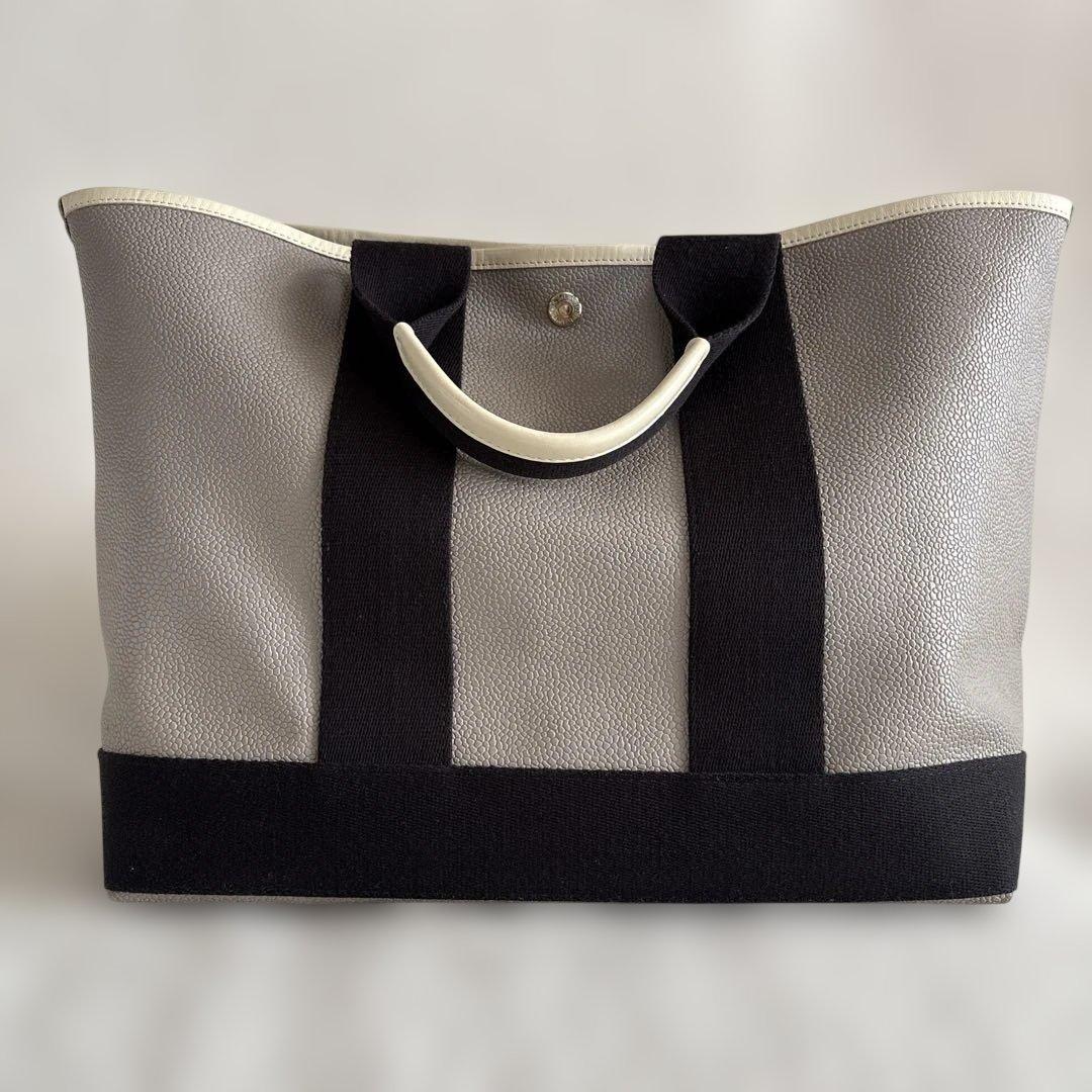 TOPKAPI トプカピ　スコッチ　グレイン　ネオレザー　トートバッグ