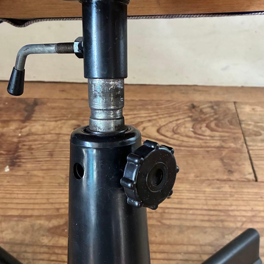 国産ヴィンテージ レトロ 回転式 デスクチェア