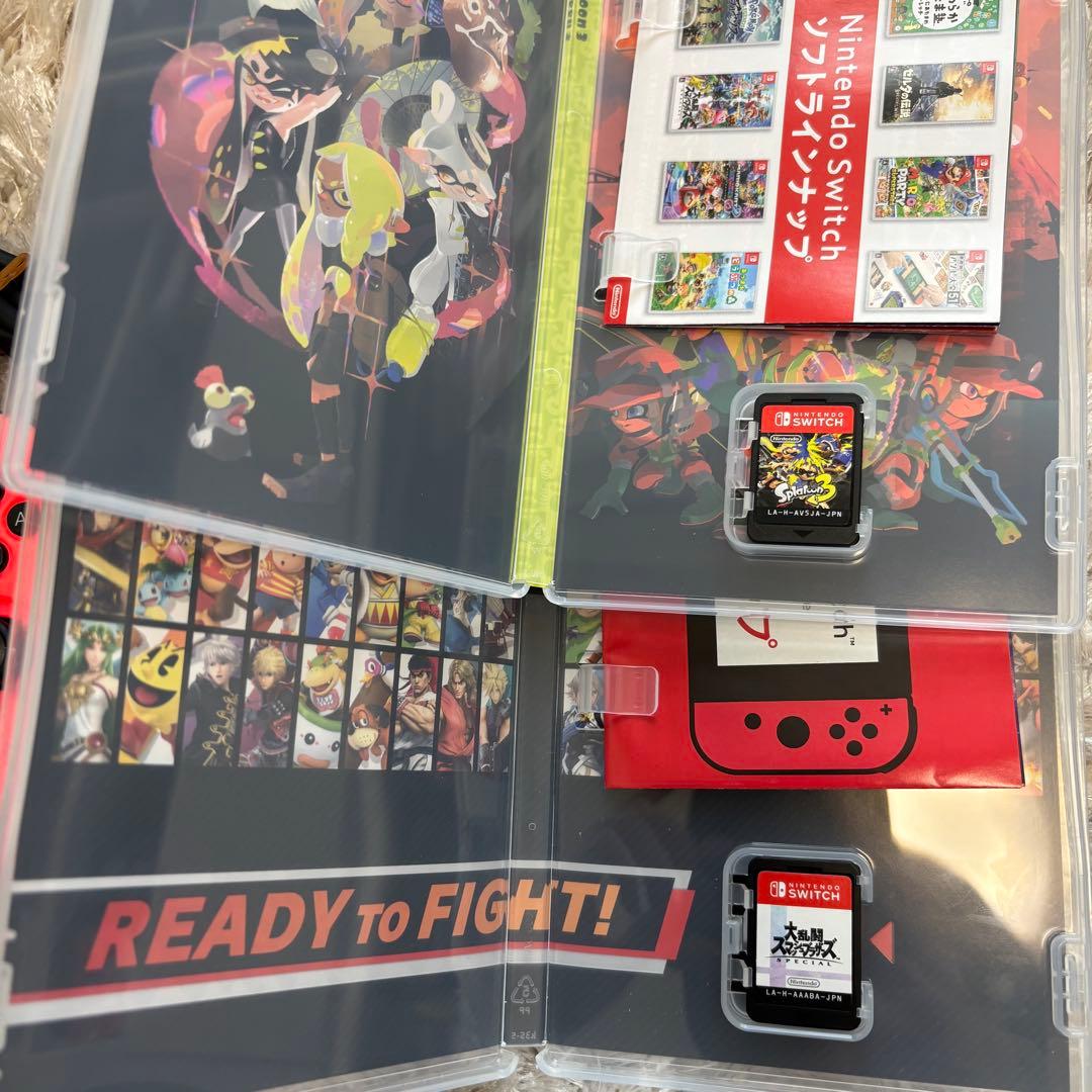 【美品・即遊べるセット】NintendoSwitch本体＋人気ソフト＋Proコン