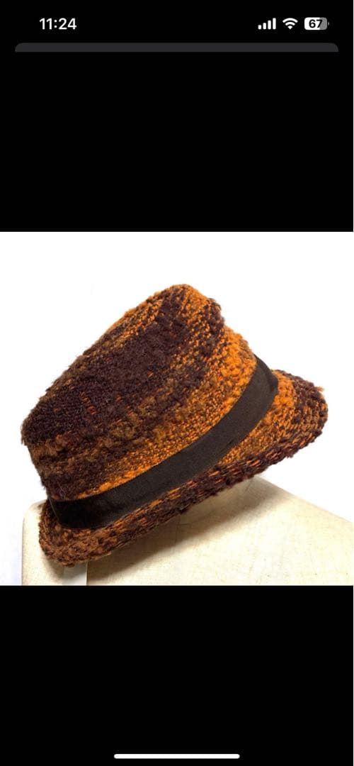 Weave Toshi ウールハット MADE IN ITALY