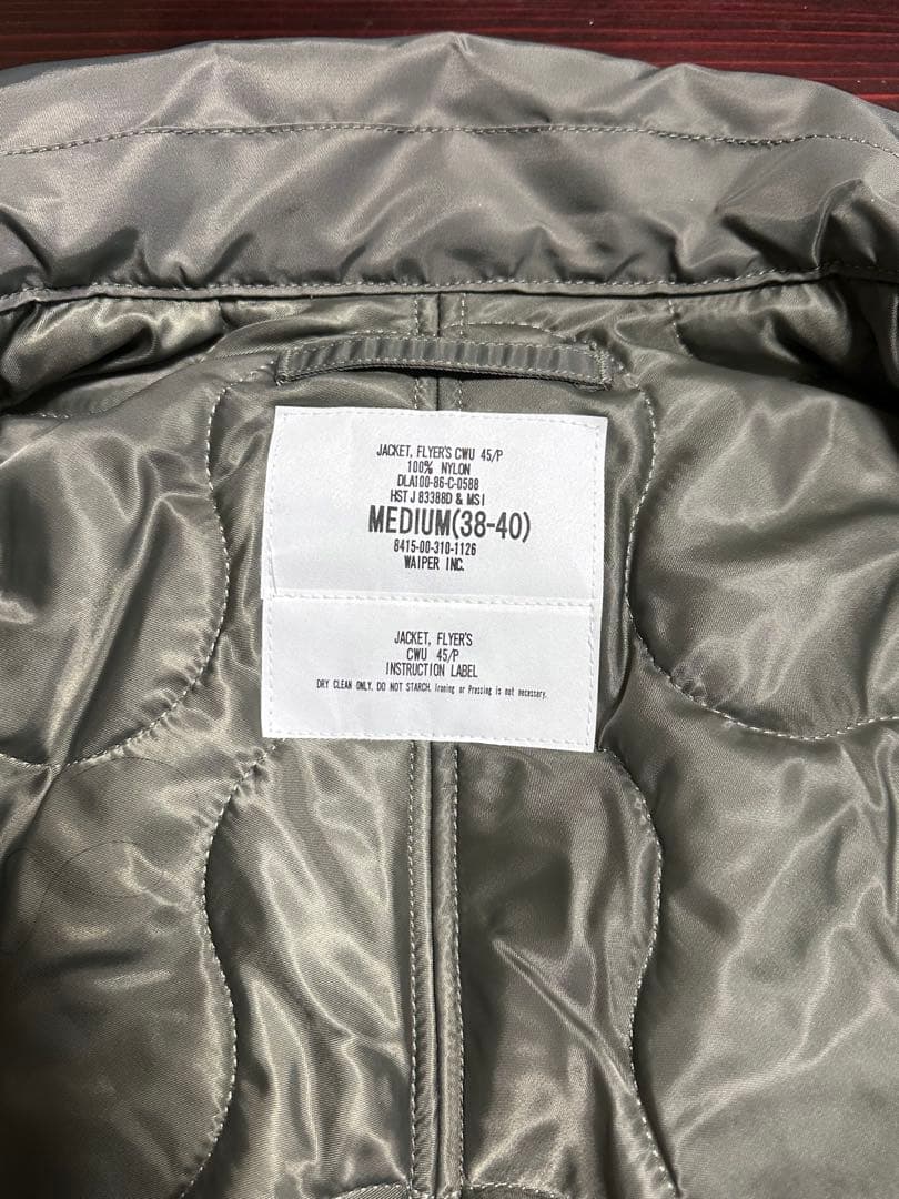 WAIPER.inc 米軍 CWU-45/P フライトジャケット
