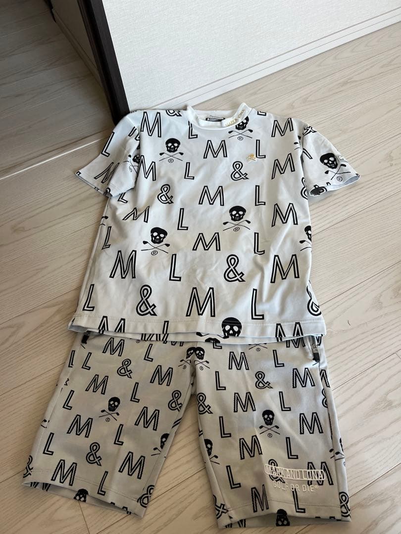 MARK&LONA マークアンドロナ　ドクロ　セットアップ　メンズ上下