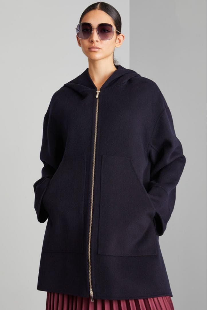 ★マックスマーラ S MaxMara フーデッドコート★