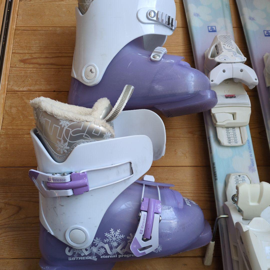 STJ 100 スキー板とブーツセット