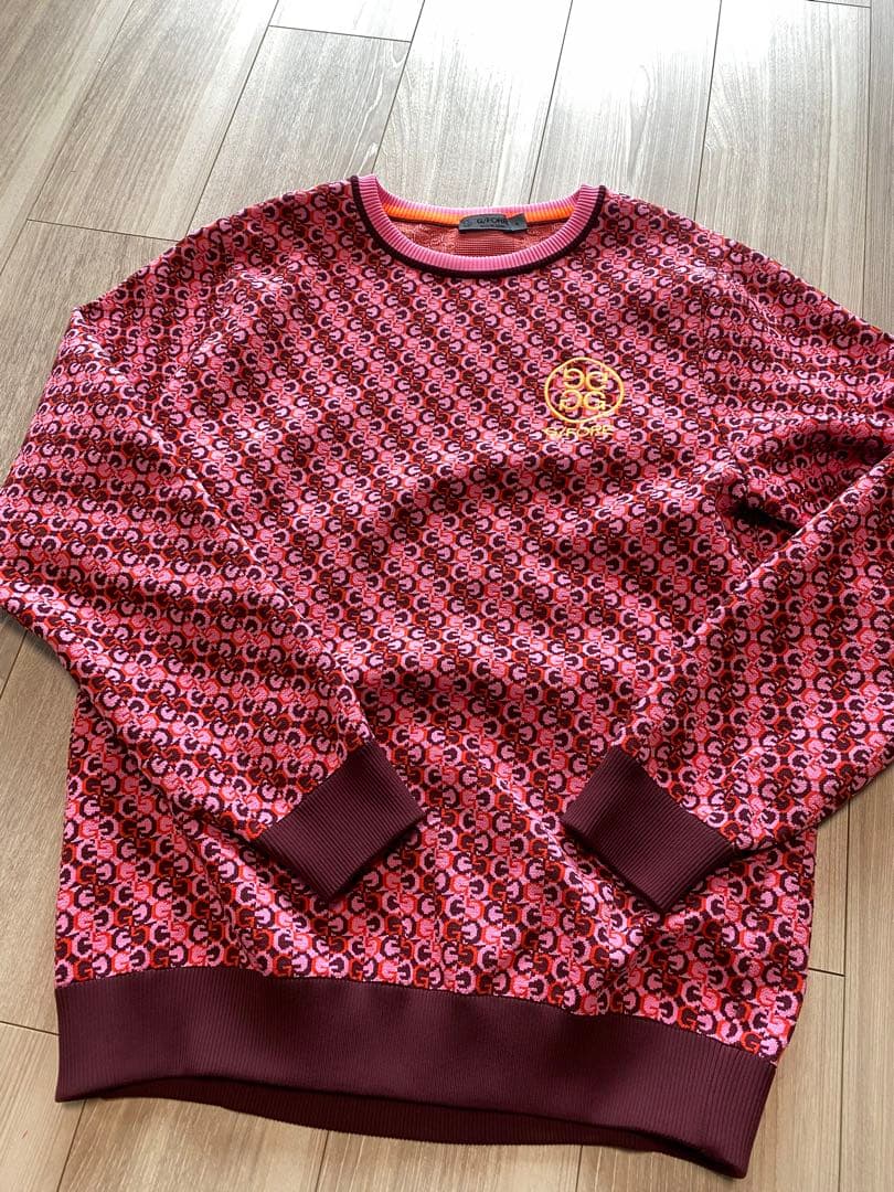 GLOBE パターン長袖トレーナー