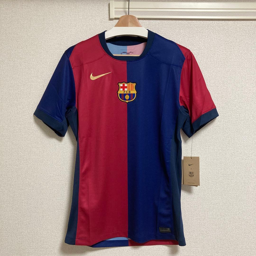 新品 nike ナイキ fcバルセロナ 24/25 半袖 ユニフォーム S