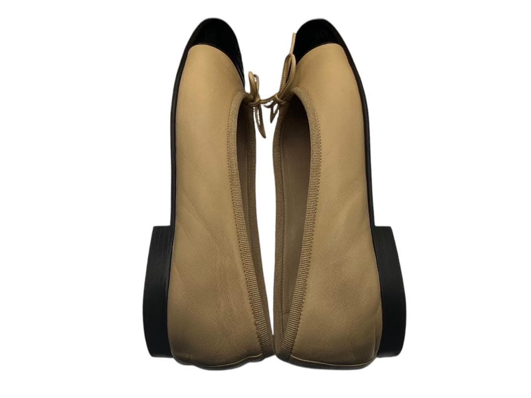 【極美品】CHANEL　シャネル　バレエシューズパンプス　ベージュ　35 1/2