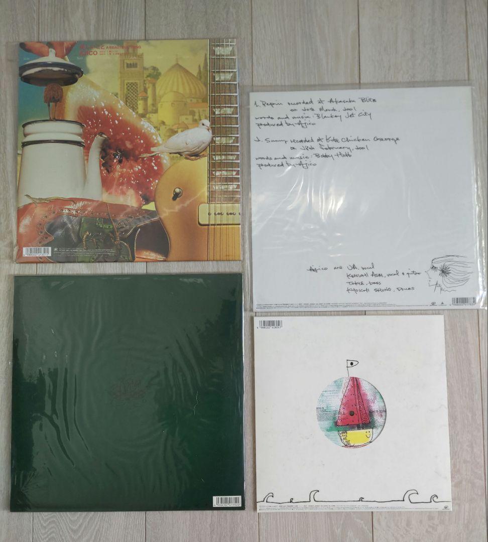 AJICO レコード４枚セット（波動・美しいこと・ペピン・深緑）美品