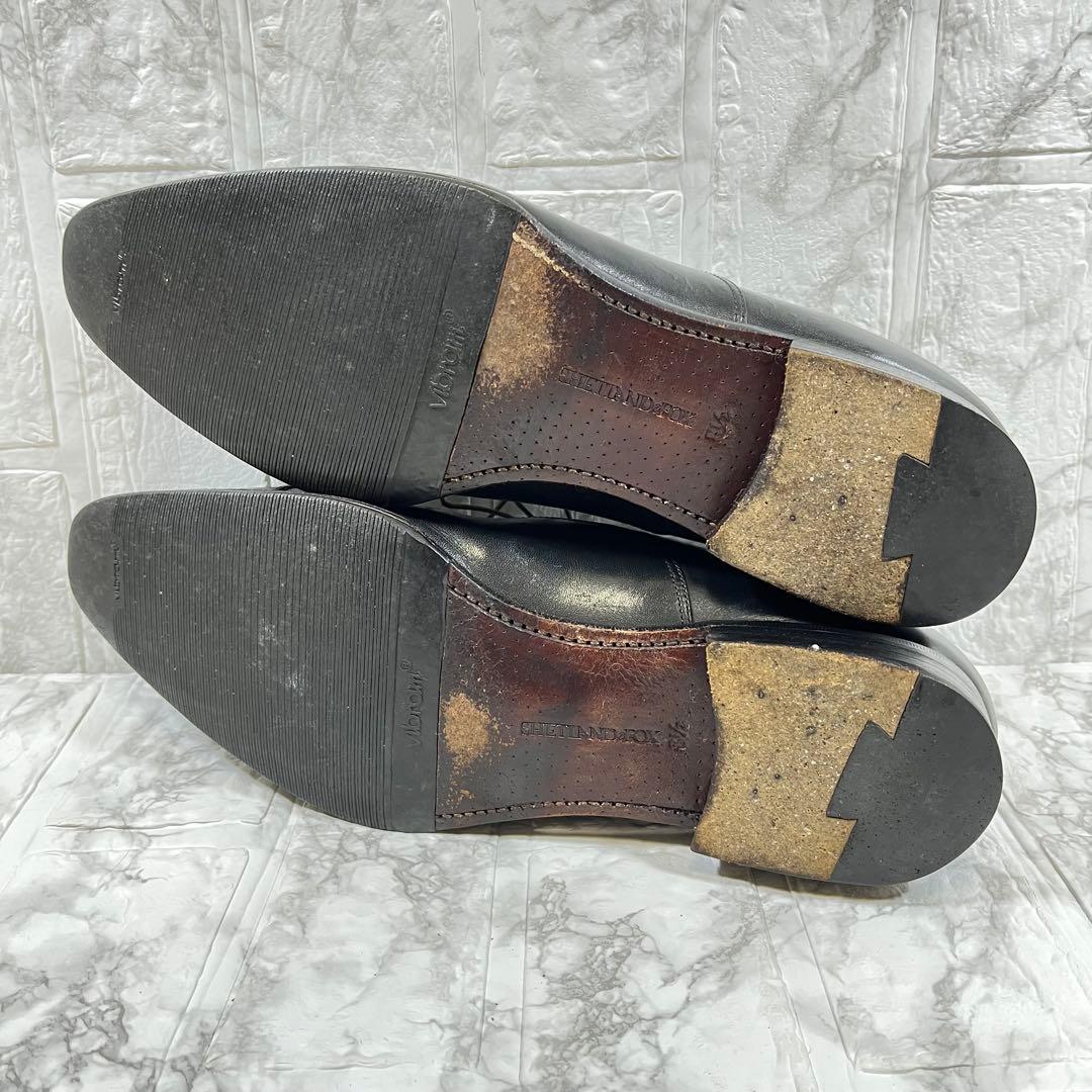 【美品】SHETLANDFOX　3016SF ストレートチップ　ビブラム　27㎝