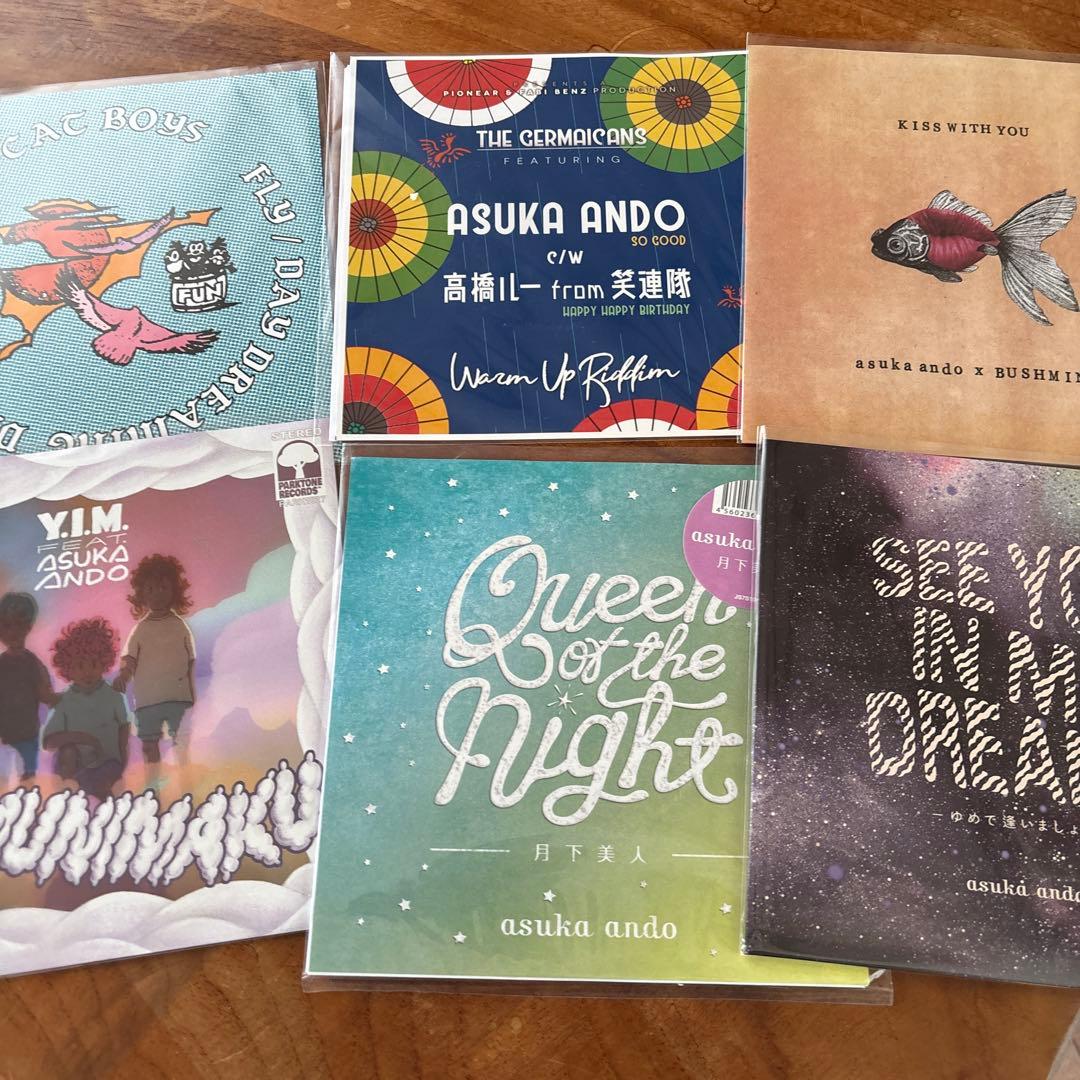 asuka ando 6枚セット　新品未使用　送料込み