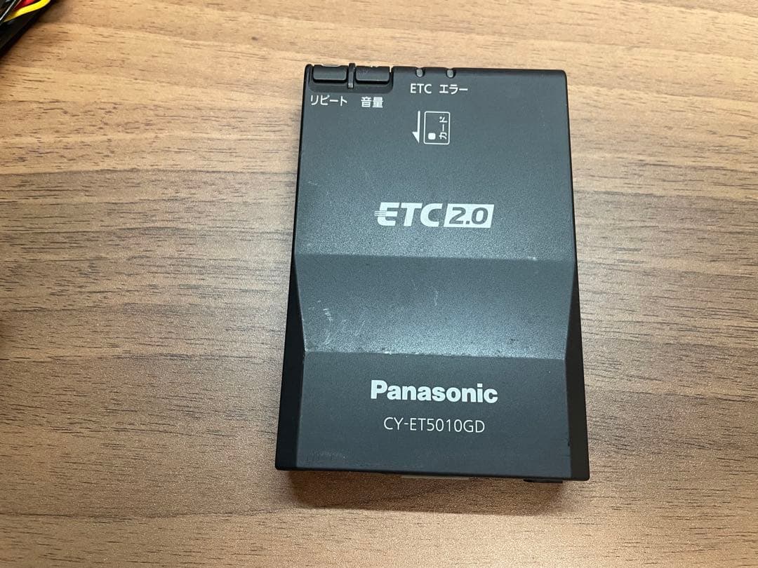 q*r様 【中古】パナソニック　ETC2.0 実働品　CY-ET5010GD