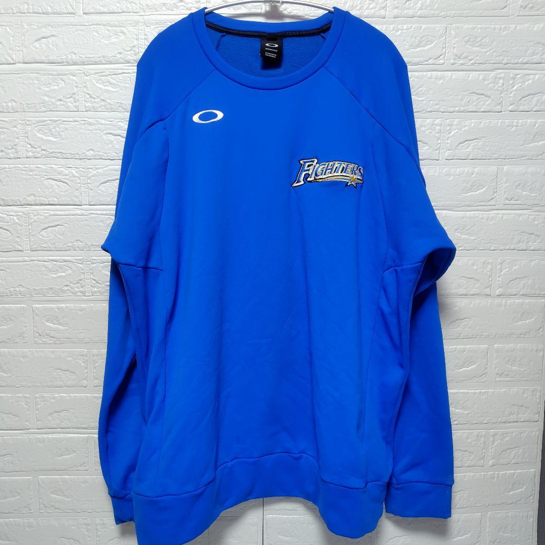 オークリー　日本ハムファイターズ　支給品フリース　NPBマーク