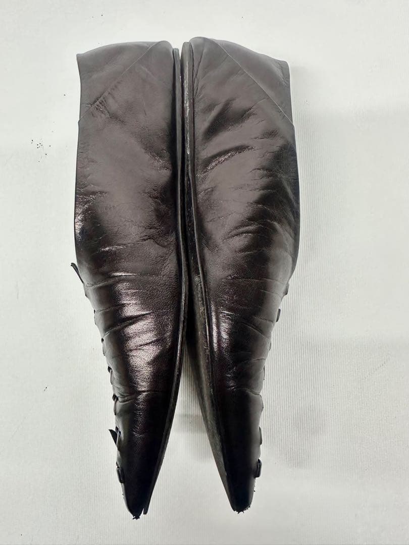 JIL SANDER ブラック フラットシューズ 35サイズ 約22.5