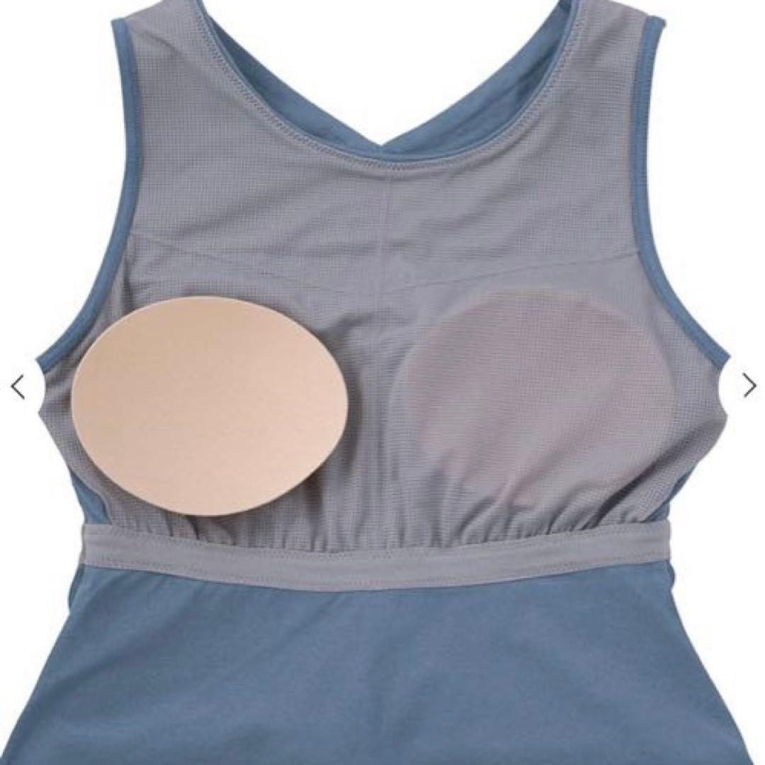 SUKALA カップ付きフレアタンクトップL