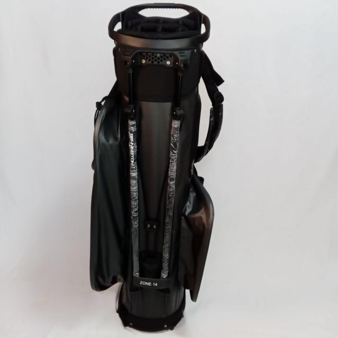 ベニントン ZONE 14分割 スタンド式キャディバック ダークグレー&ホワイト