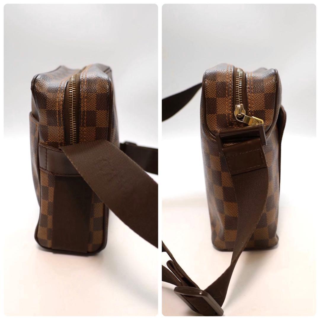 【美品❗❗✨】 ルイヴィトン ダミエ オラフPM ショルダーバッグ レザー