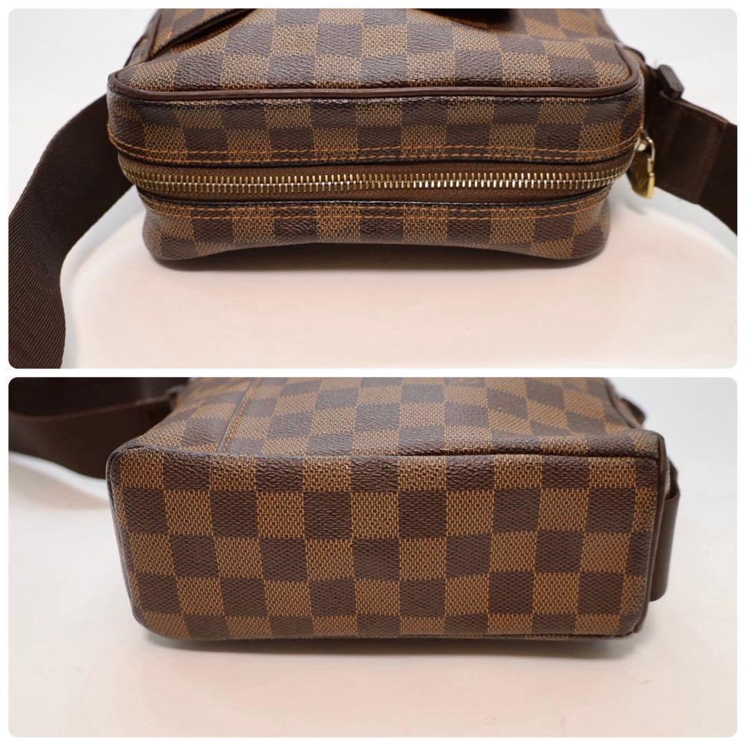 【美品❗❗✨】 ルイヴィトン ダミエ オラフPM ショルダーバッグ レザー