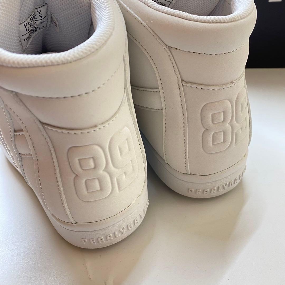 PEARLYGATES 053-1992302 ホワイト ゴルフシューズ 箱あり