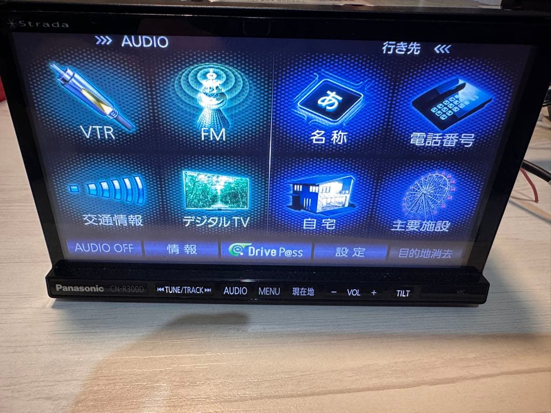 送料込 Panasonic ナビ ハンズフリー フルセグTV