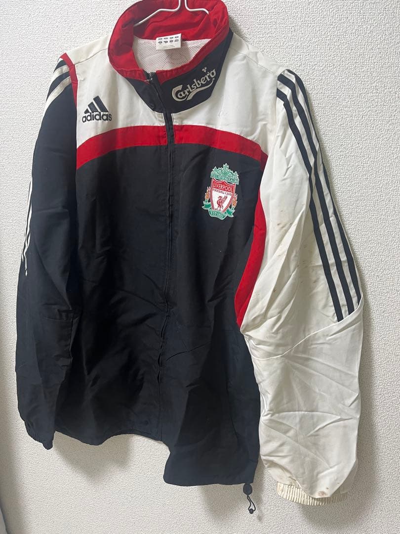 07/08リバプール adidas ビンテージウィンドブレーカー
