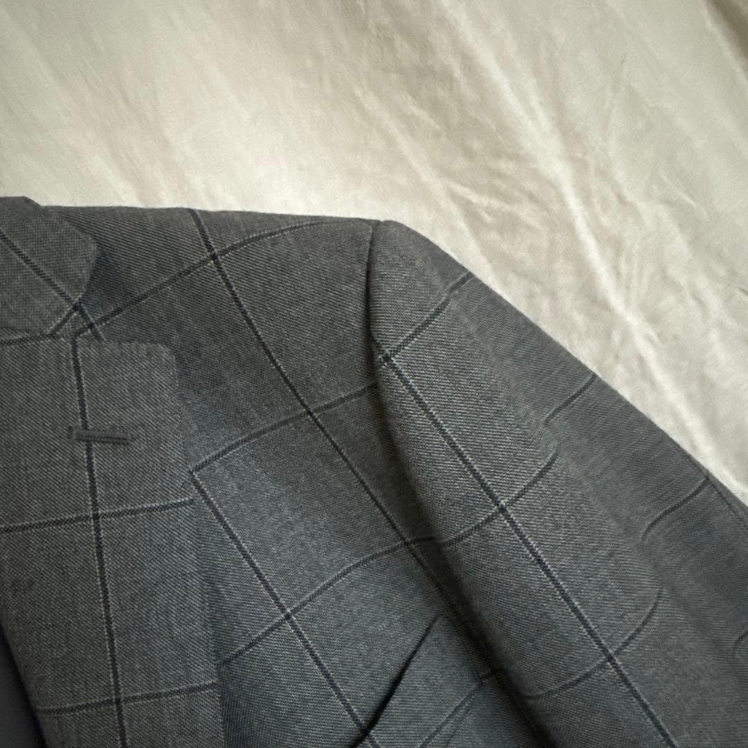 ユナイテッドアローズ ウインドウペン スーツ ウール100 パンツ ジャケット