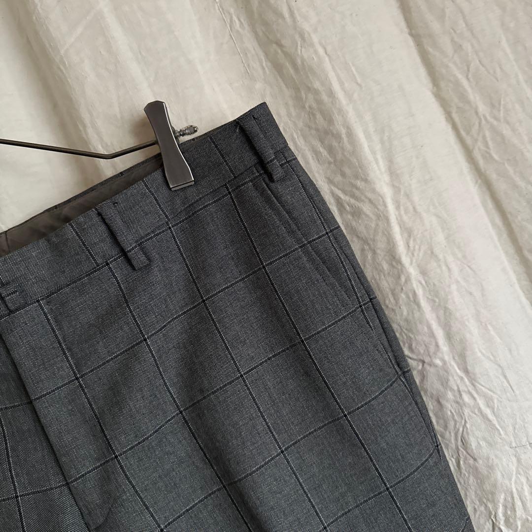 ユナイテッドアローズ ウインドウペン スーツ ウール100 パンツ ジャケット