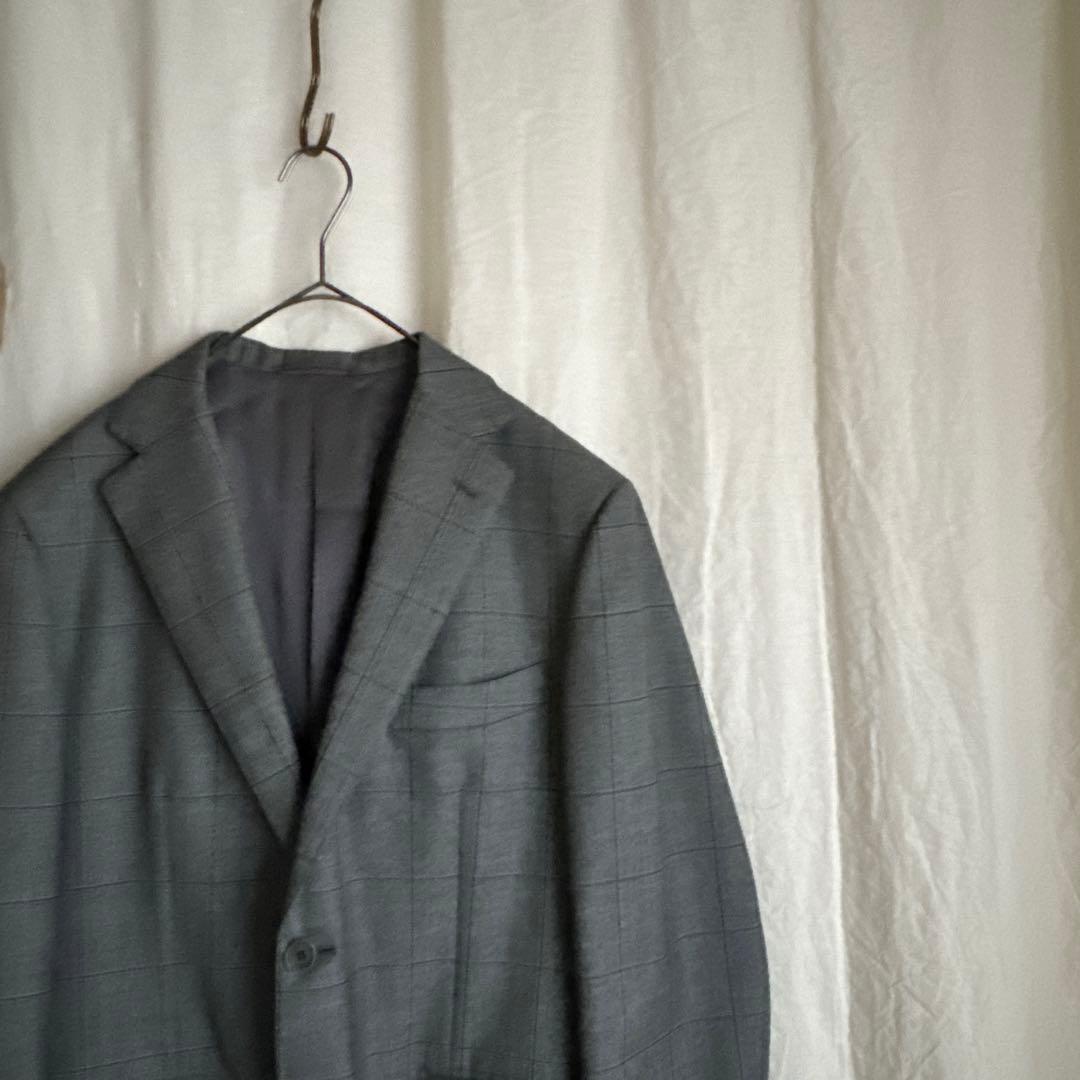 ユナイテッドアローズ ウインドウペン スーツ ウール100 パンツ ジャケット