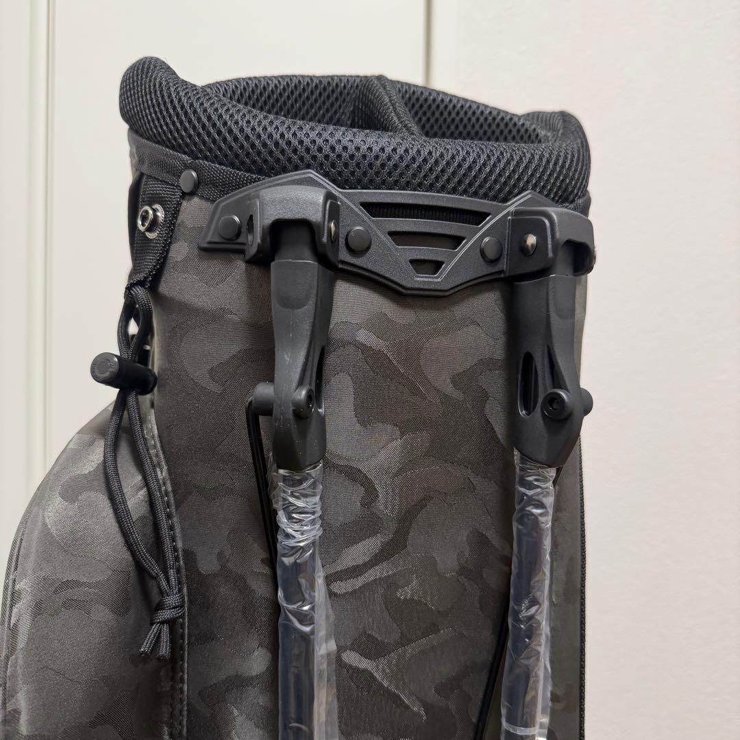 新品未使用品 ZERO HALLIBURTON キャディバッグ グレーカモ