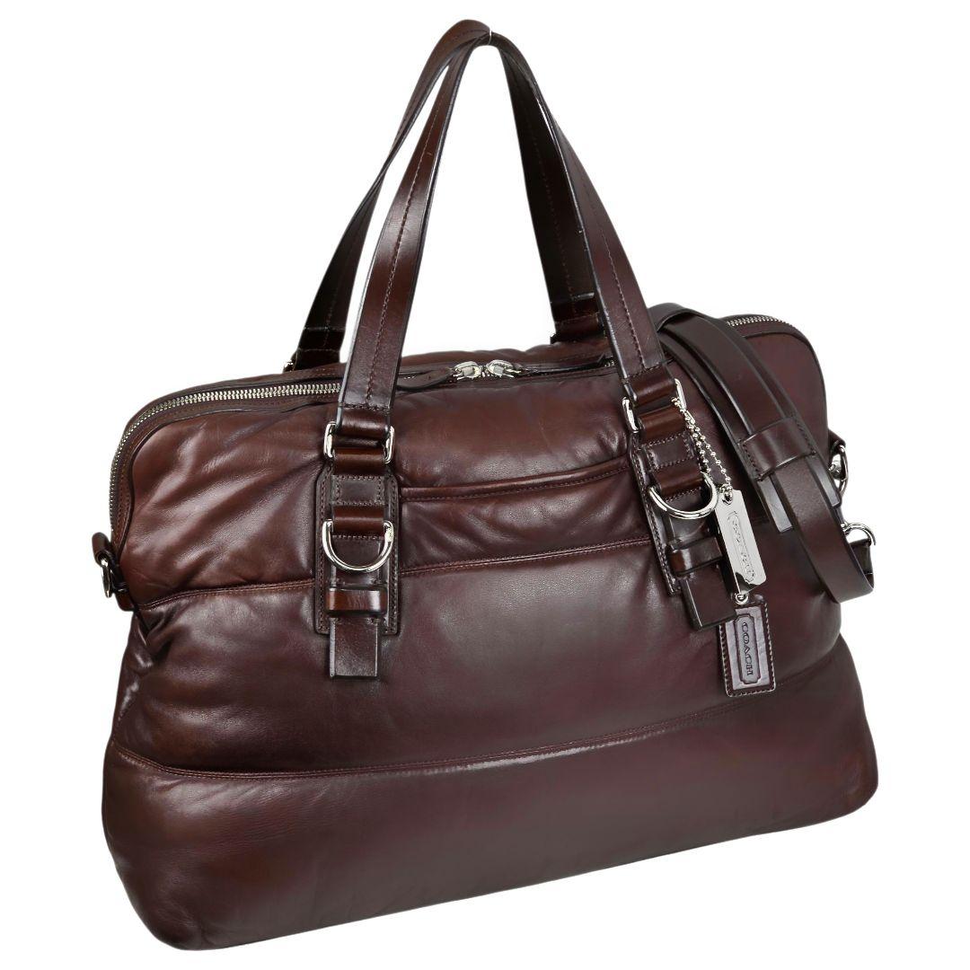 美品 コーチ COACH クラークソン ボストンバッグ ショルダーバック