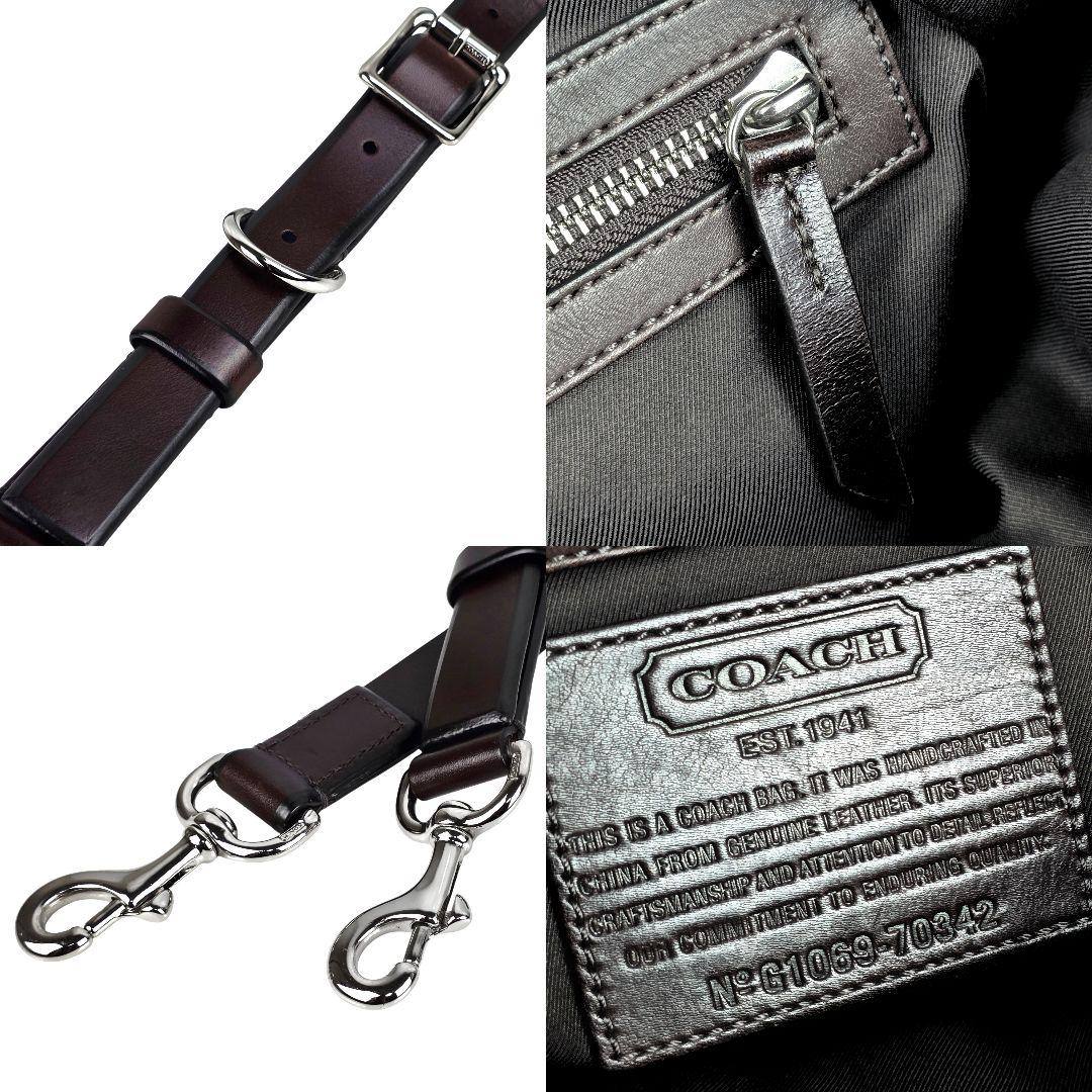 美品 コーチ COACH クラークソン ボストンバッグ ショルダーバック