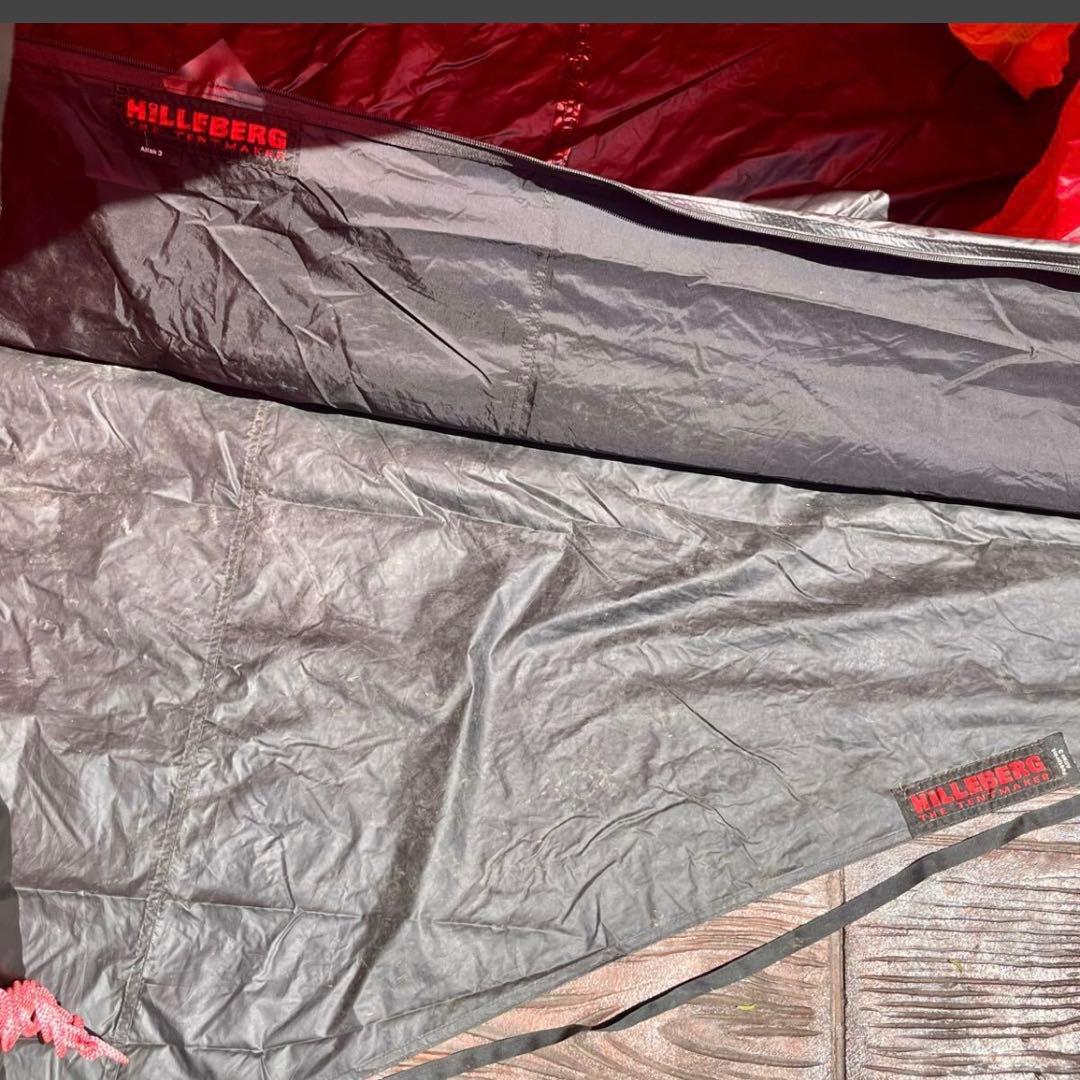 ヒルバーグ HILLEBERG アラック3 フットプリント付き