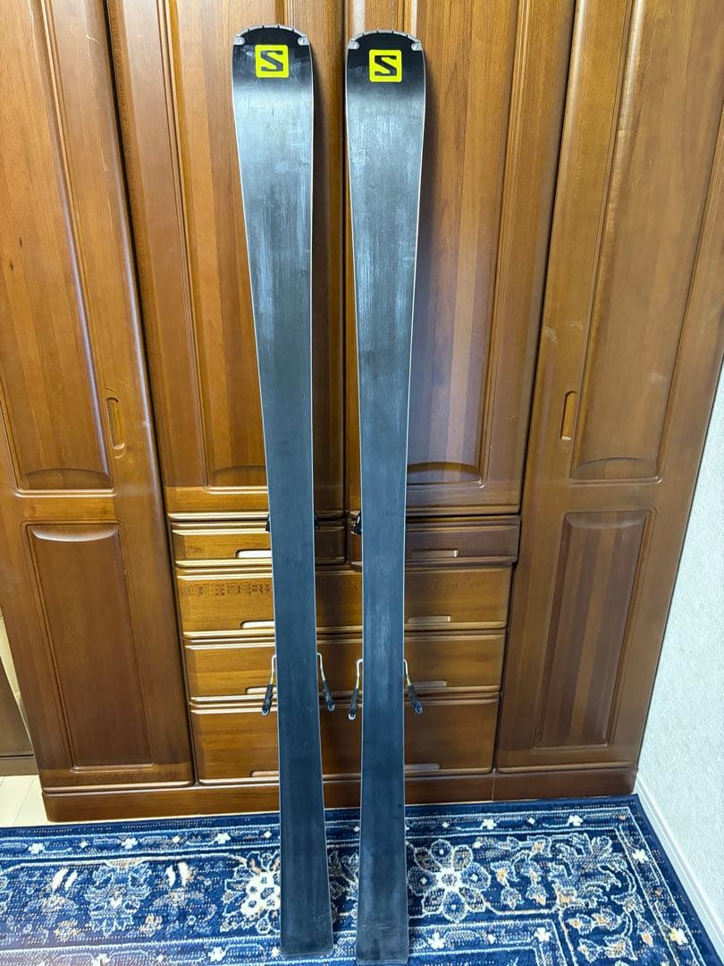 Salomon S/RACE スキー 165cm r15 ストック付き！