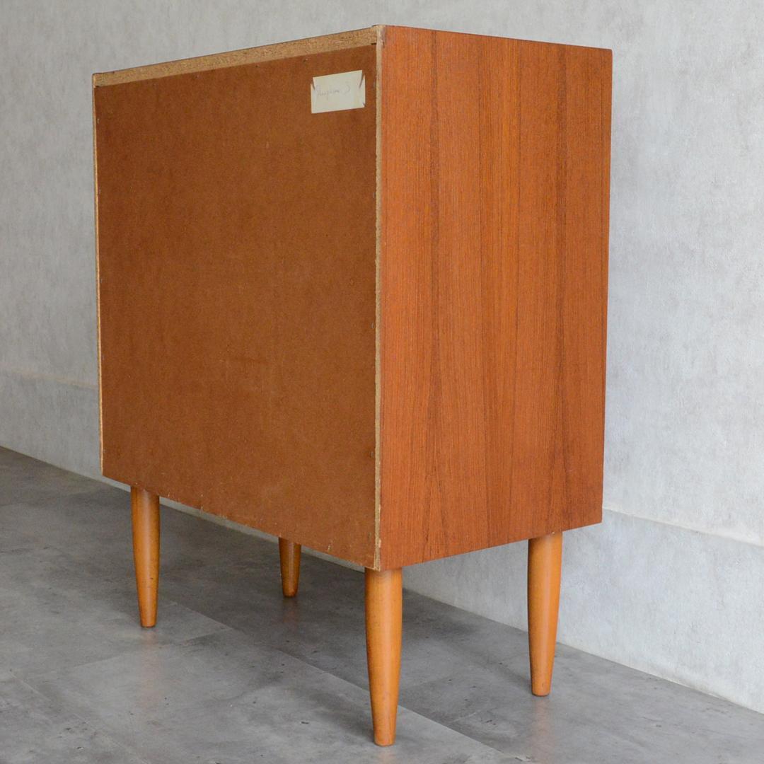 ミサ　デンマーク 北欧ヴィンテージ ４段チェスト 北欧家具 コンパクト