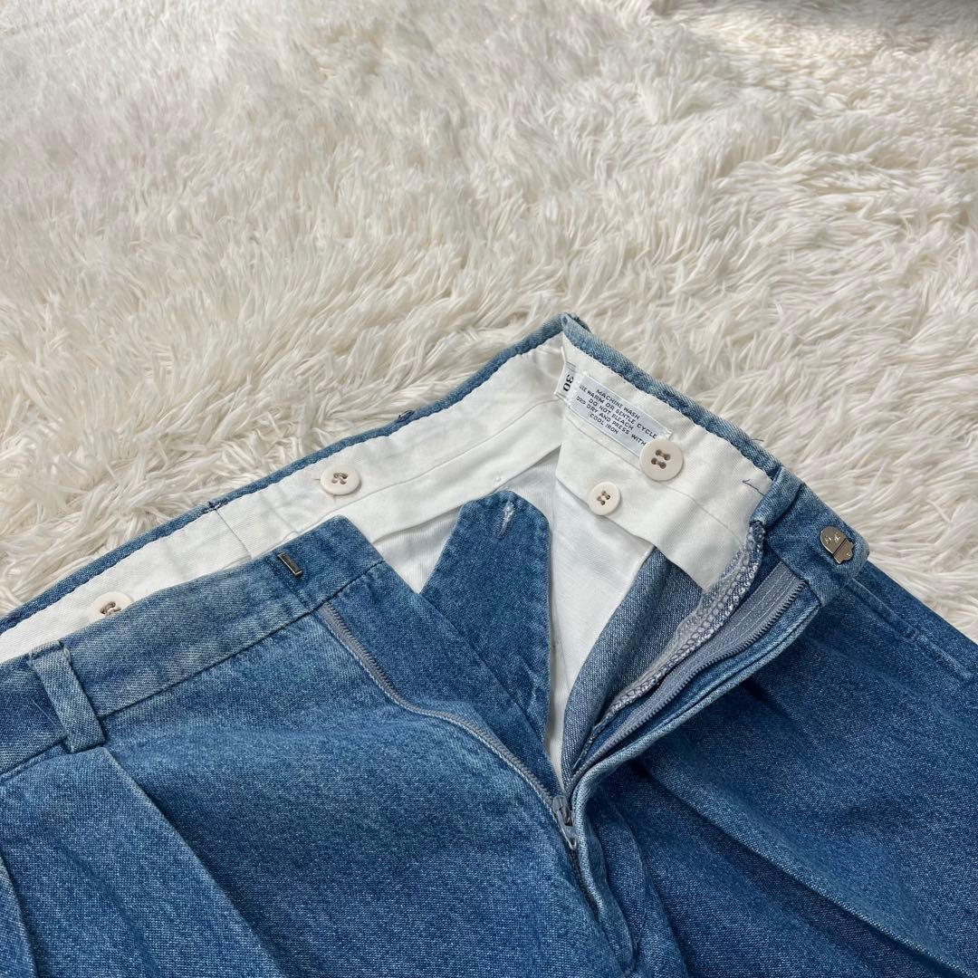 BROOKS BROTHERS USA製 70〜80s denim slacks