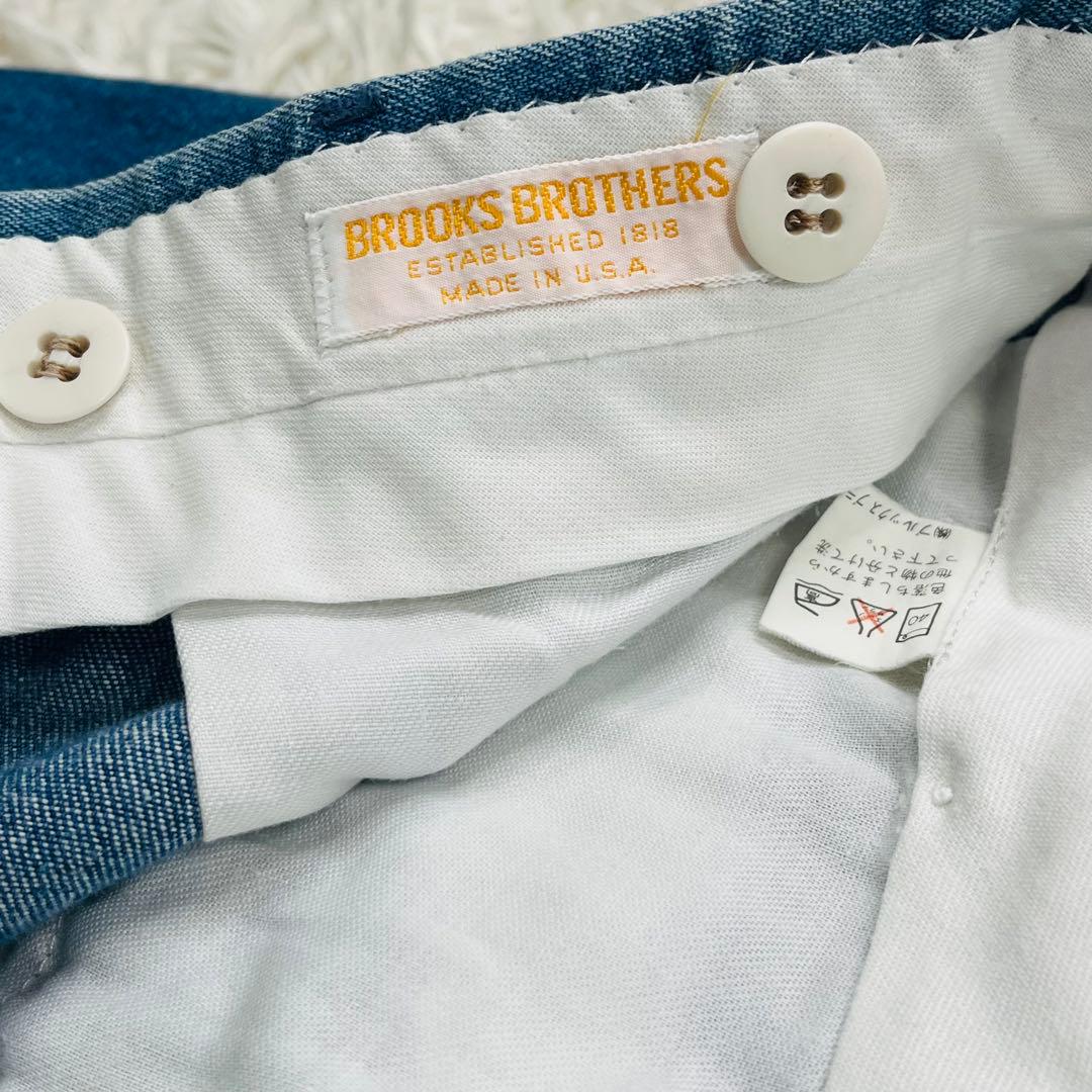 BROOKS BROTHERS USA製 70〜80s denim slacks