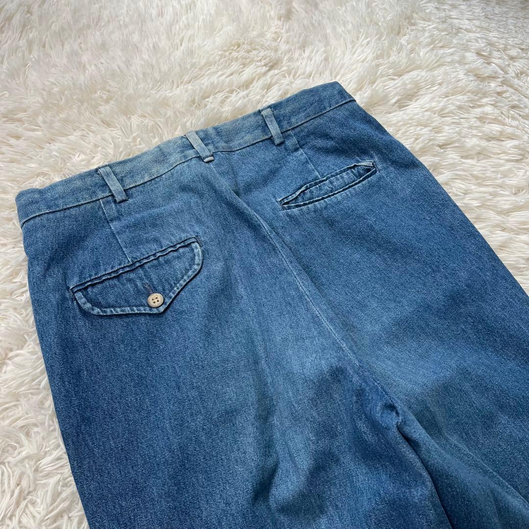 BROOKS BROTHERS USA製 70〜80s denim slacks