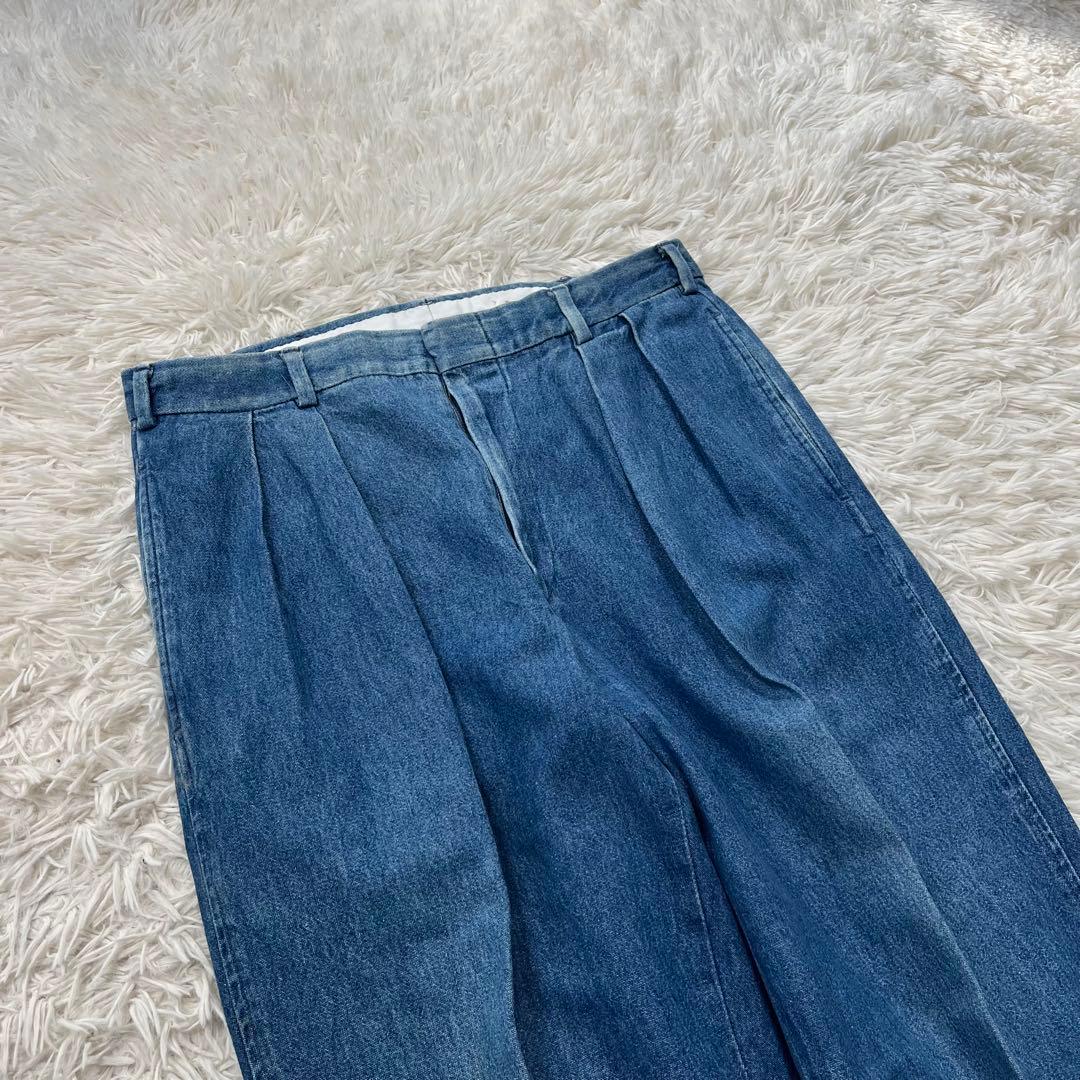 BROOKS BROTHERS USA製 70〜80s denim slacks