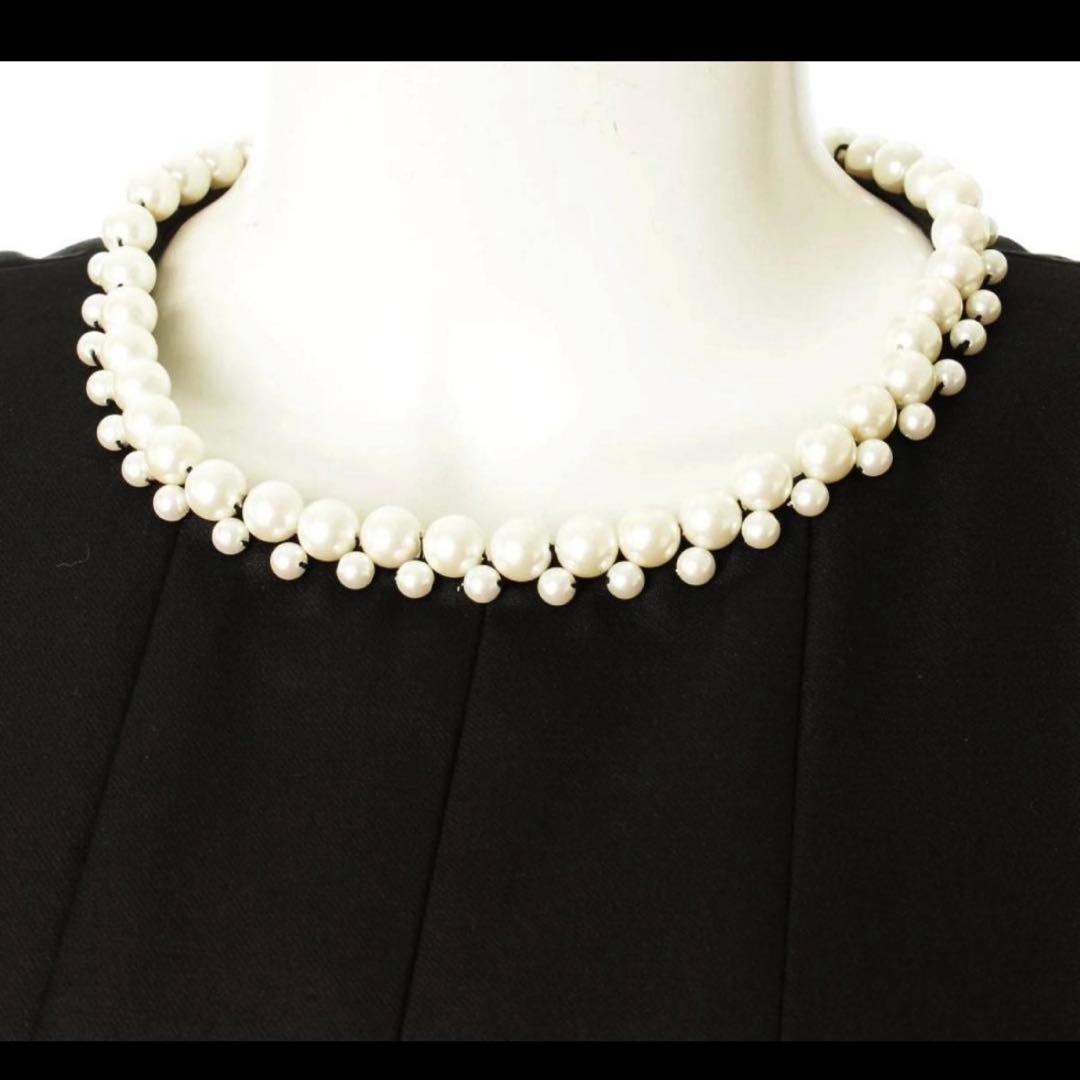 フォクシー パール ジャケット ワンピ セットアップ 黒