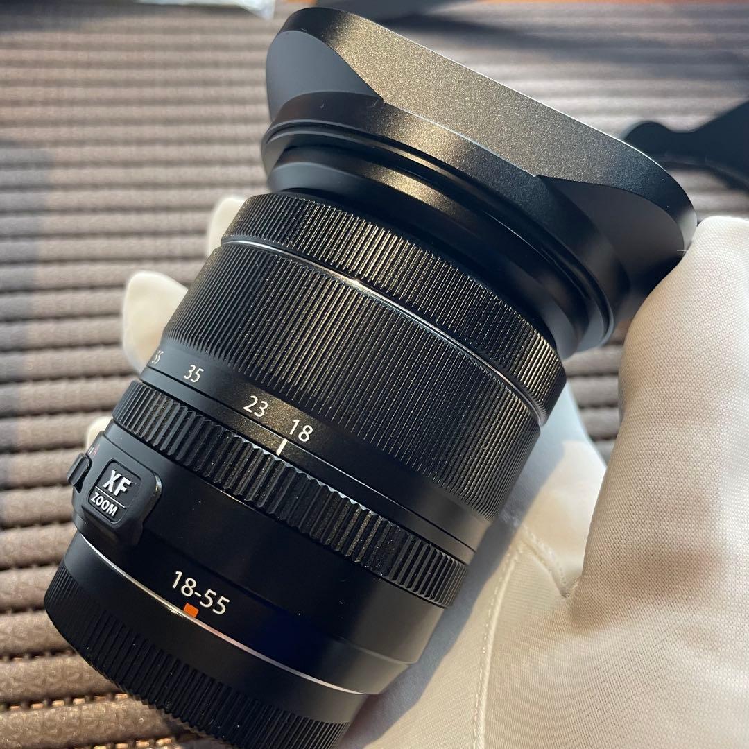 XF18-55mm 1:2.8-4 R LM OIS ほぼ新品 角形フード