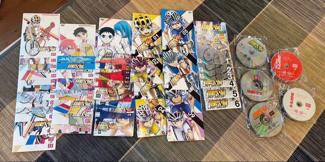 DVD 弱虫ペダル 1期~5期 全45巻