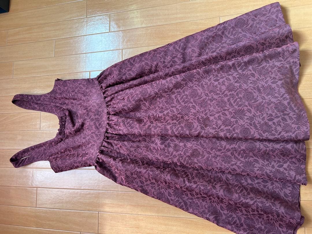 ノスプロジェクト◆クロエワンピース◆ボルドー◆Mサイズ◆クリスマス