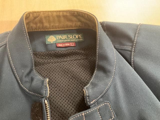 ペアスロープ バイク用メッシュジャケット ダークブルー