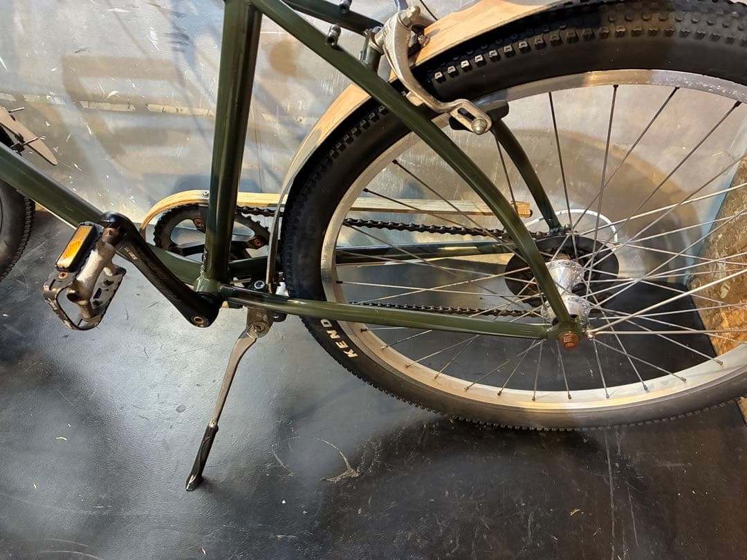 J26【大阪堺市/引取】WACHSEN 26インチ カーゴバイク 6段変速