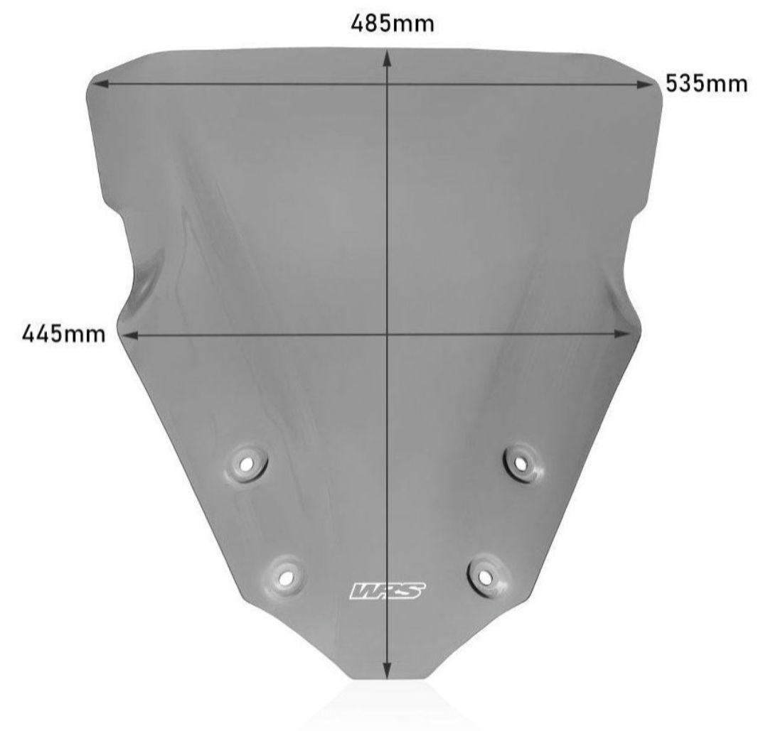 WRS ダブリューアールエス　ウインドスクリーン　クリア　GSX-S1000GT