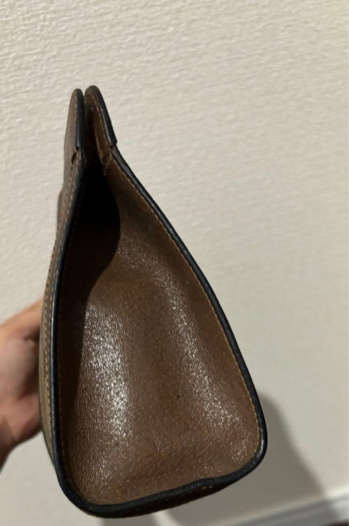 【美品】GUCCI シェリーライン　セカンドバック クラッチ　イタリア製