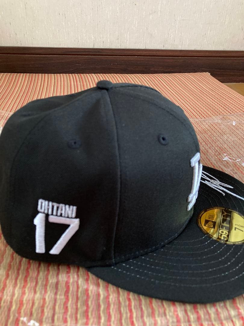 新品　ニューエラ59FIFTY 大谷翔平 ドジャース 刺繍 7 3/8 タグ付