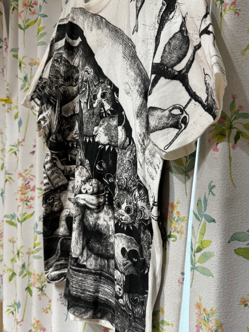 ヒグチユウコ　ボリス雑貨店T シャツ BABEL （L ）